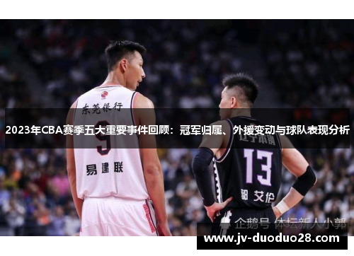 2023年CBA赛季五大重要事件回顾:冠军归属、外援变动与球队表现分析 2023年CBA赛季五大重要事件回顾:冠军归属、外援变动与球队表现分析